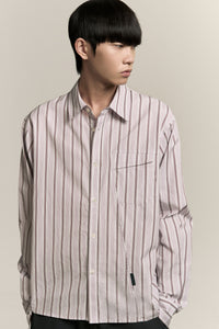 COMO LS SHIRT AURORA STRIPE