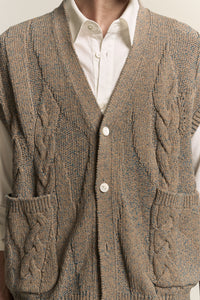 MARINA SLEEVELESS VEST ASH BLUE (NAMESAKE EXCLUSIVE)