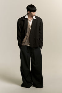 MARINA SLEEVELESS VEST ASH BLUE (NAMESAKE EXCLUSIVE)