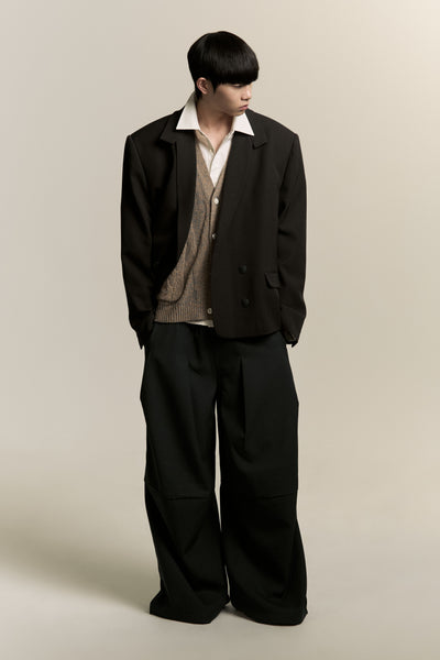 MARINA SLEEVELESS VEST ASH BLUE (NAMESAKE EXCLUSIVE)