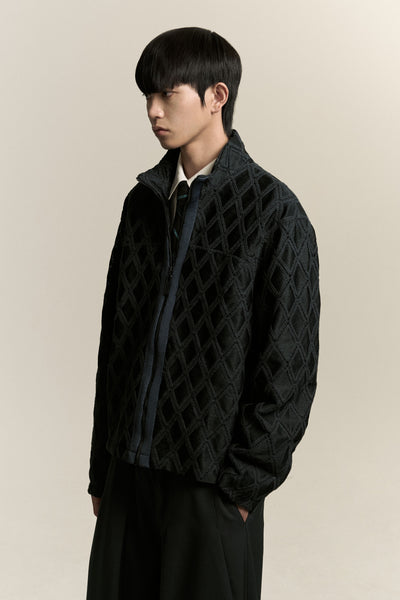 GARNETT TRACK SHIRT AEGAN BLUE (NAMESAKE EXCLUSIVE)