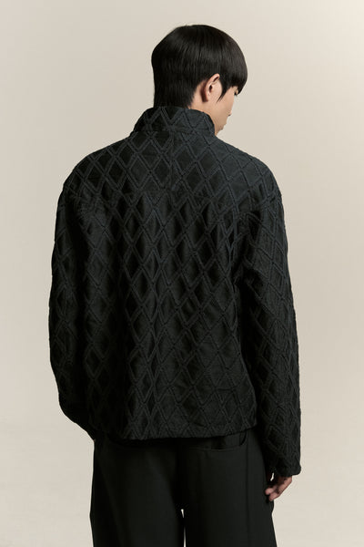 GARNETT TRACK SHIRT AEGAN BLUE (NAMESAKE EXCLUSIVE)