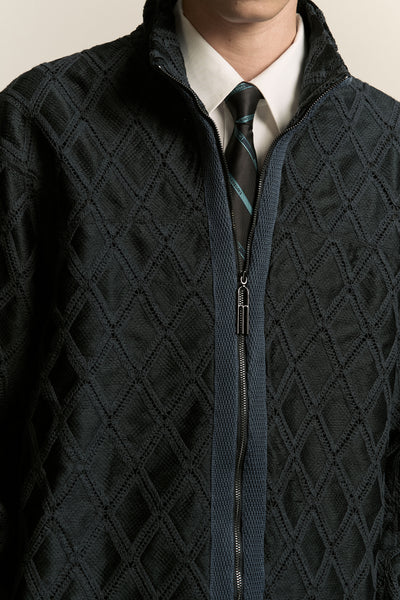 GARNETT TRACK SHIRT AEGAN BLUE (NAMESAKE EXCLUSIVE)