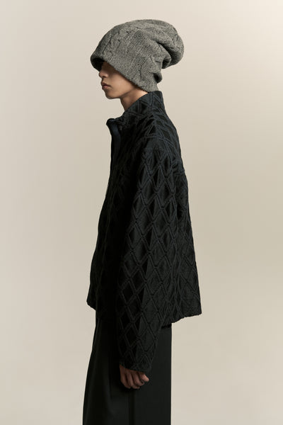 LINAS DUAL BEANIE ASH GREY