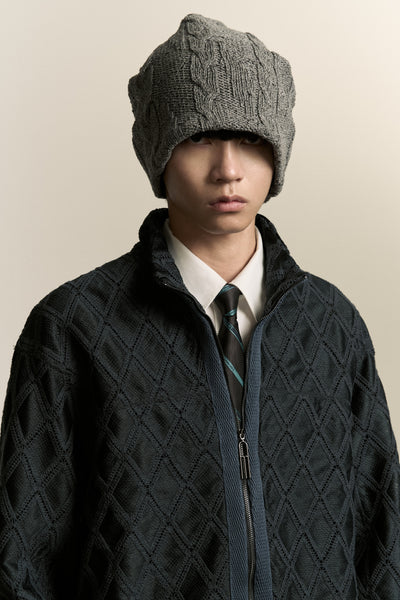 LINAS DUAL BEANIE ASH GREY