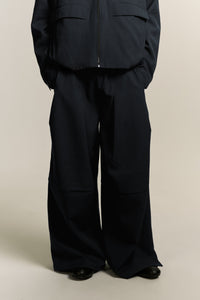 TOWSON PLEATED TROUSERS AEGEAN BLUE