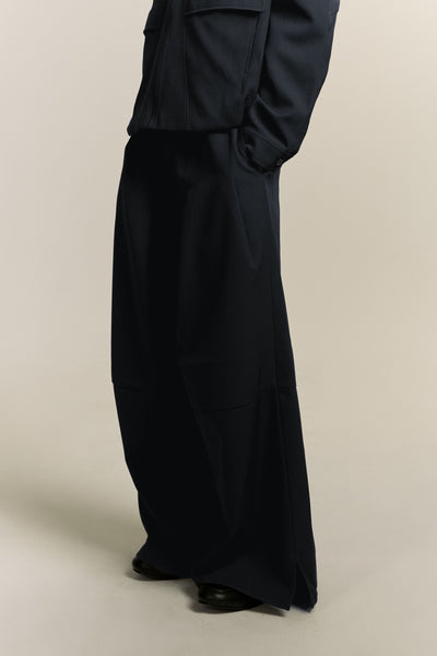 TOWSON PLEATED TROUSERS AEGEAN BLUE