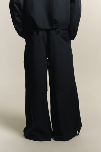 TOWSON PLEATED TROUSERS AEGEAN BLUE