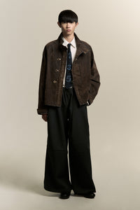 NUMERO KNIT TIE DEPTH BLUE