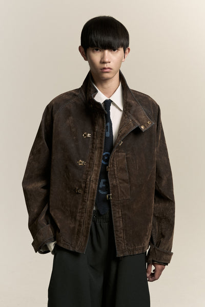 NUMERO KNIT TIE DEPTH BLUE