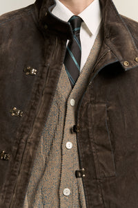 WALTON FIELD JACKET BARK BROWN