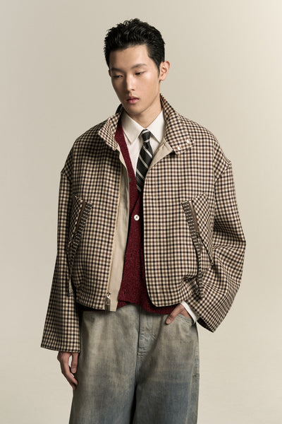 MEDINA HARRIGNTON JACKET MINGLE PLAID