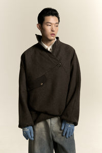 VENTURA N FLEECE STAGNANT BROWN