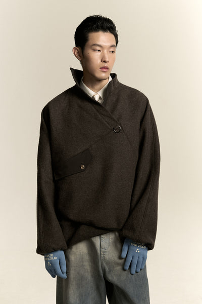 VENTURA N FLEECE STAGNANT BROWN