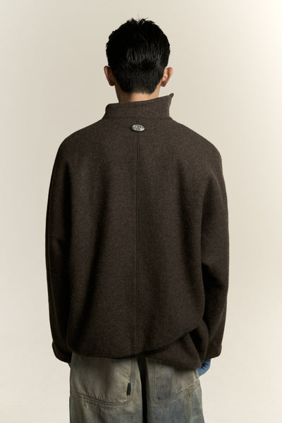 VENTURA N FLEECE STAGNANT BROWN