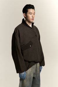 VENTURA N FLEECE STAGNANT BROWN