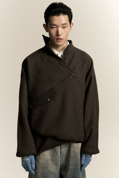 VENTURA N FLEECE STAGNANT BROWN