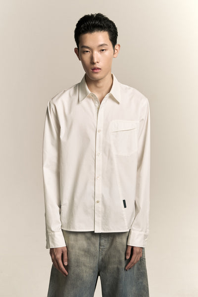 COMO LS SHIRT FREE WHITE