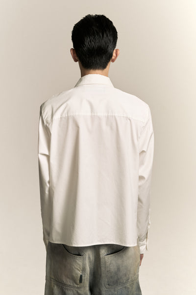 COMO LS SHIRT FREE WHITE