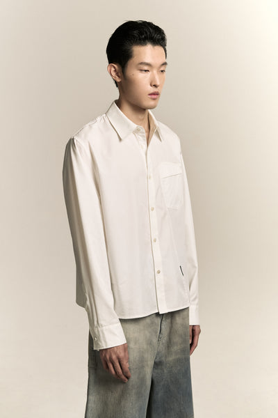 COMO LS SHIRT FREE WHITE