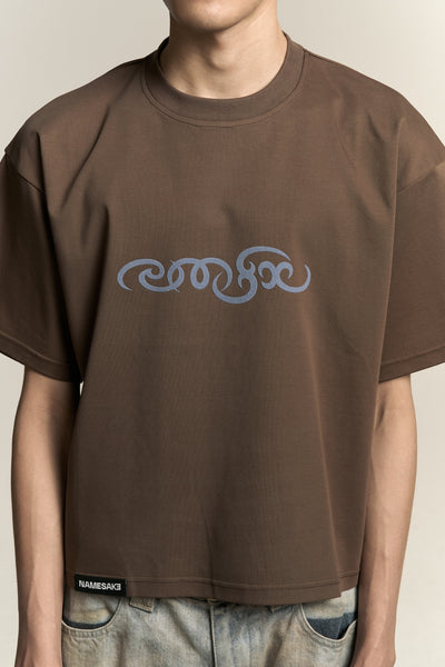 MARYS CROPPED NMSK TEE MARSH BROWN