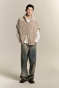 LINAS DUAL CREWNECK SOOT GREY