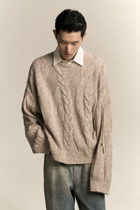 LINAS DUAL CREWNECK SOOT GREY