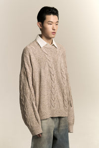 LINAS DUAL CREWNECK SOOT GREY