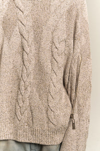 LINAS DUAL CREWNECK SOOT GREY