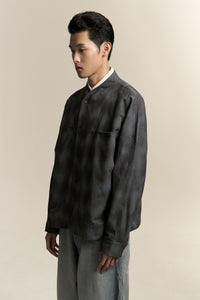 COMO FLEECE SHIRT SPACE WAVE BLUE (NAMESAKE EXCLUSIVE)