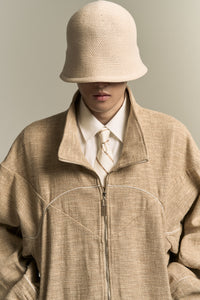 FINCH KNITTED CAP POWDER WHITE