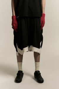 CHAND DRAPE BASKETBALL SHORTS EUPHORIC BLACK