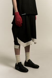 CHAND DRAPE BASKETBALL SHORTS EUPHORIC BLACK