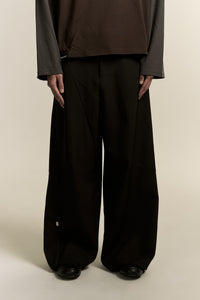 HIMAS N TROUSERS STAGNANT BROWN