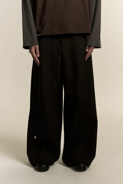 HIMAS N TROUSERS STAGNANT BROWN