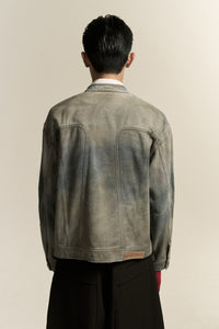 JARVIS DENIM JACKET MIRROR LAKE BLUE