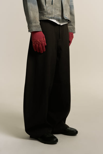 LANKA TROUSER STAGNANT BROWN