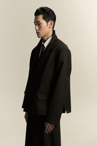 DEAN DB BLAZER STAGNANT BROWN