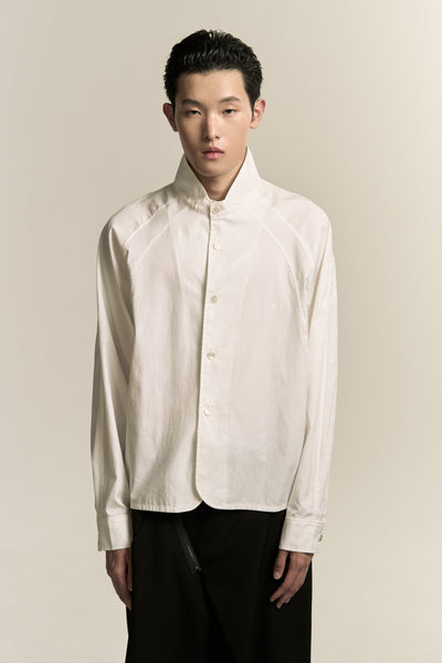 SARIO BOMBER LS SHIRT FREE WHITE