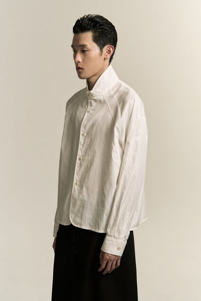 SARIO BOMBER LS SHIRT FREE WHITE