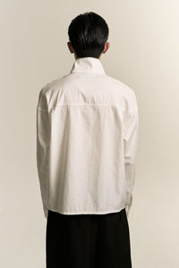SARIO BOMBER LS SHIRT FREE WHITE