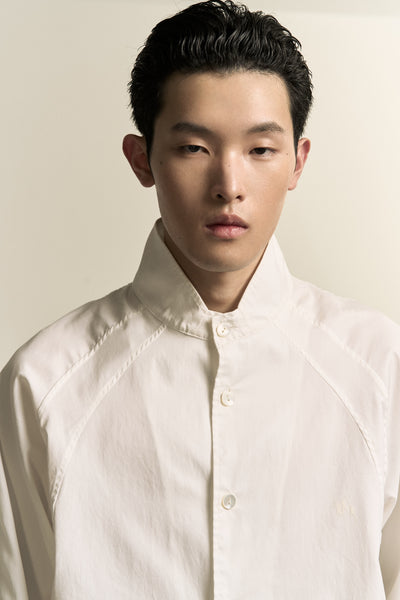 SARIO BOMBER LS SHIRT FREE WHITE