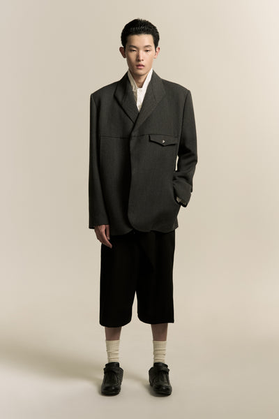 SARIO BOMBER LS SHIRT FREE WHITE