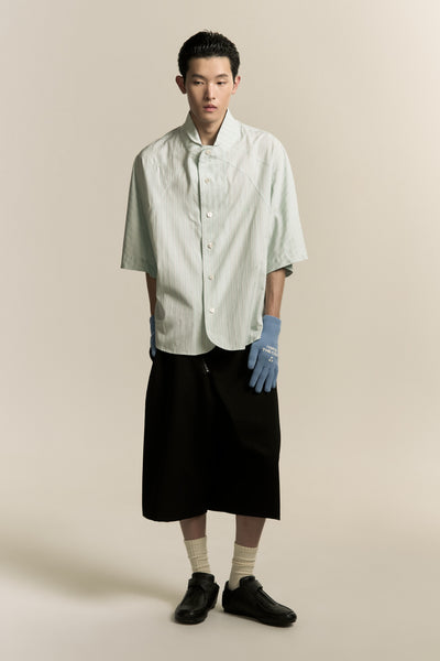 SARIO BOMBER SS SHIRT MINT TEA