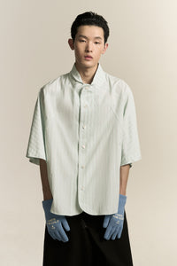 SARIO BOMBER SS SHIRT MINT TEA