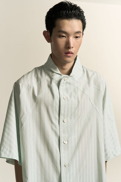 SARIO BOMBER SS SHIRT MINT TEA