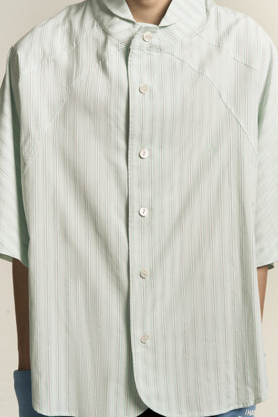 SARIO BOMBER SS SHIRT MINT TEA