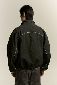 SIDNEY TRACK SHIRT FOREST GREEN