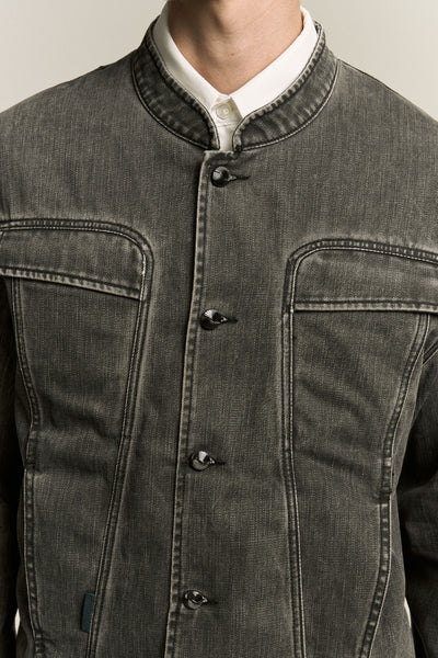 JARVIS DENIM JACKET EUPHORIC BLACK