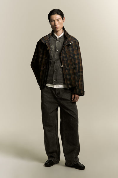 JARVIS DENIM JACKET EUPHORIC BLACK